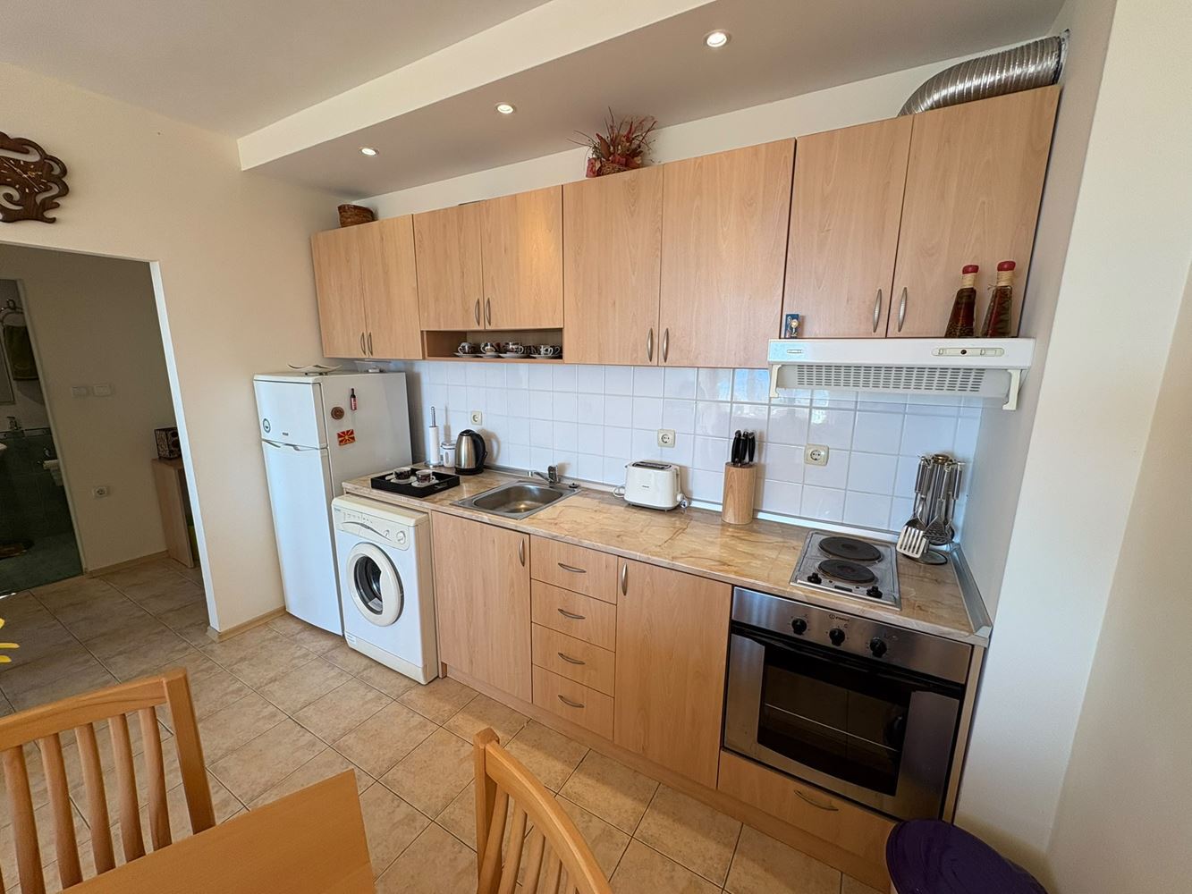 First Line in Sveti Vlas – Spacious One-Bedroom Apartment with Sea View