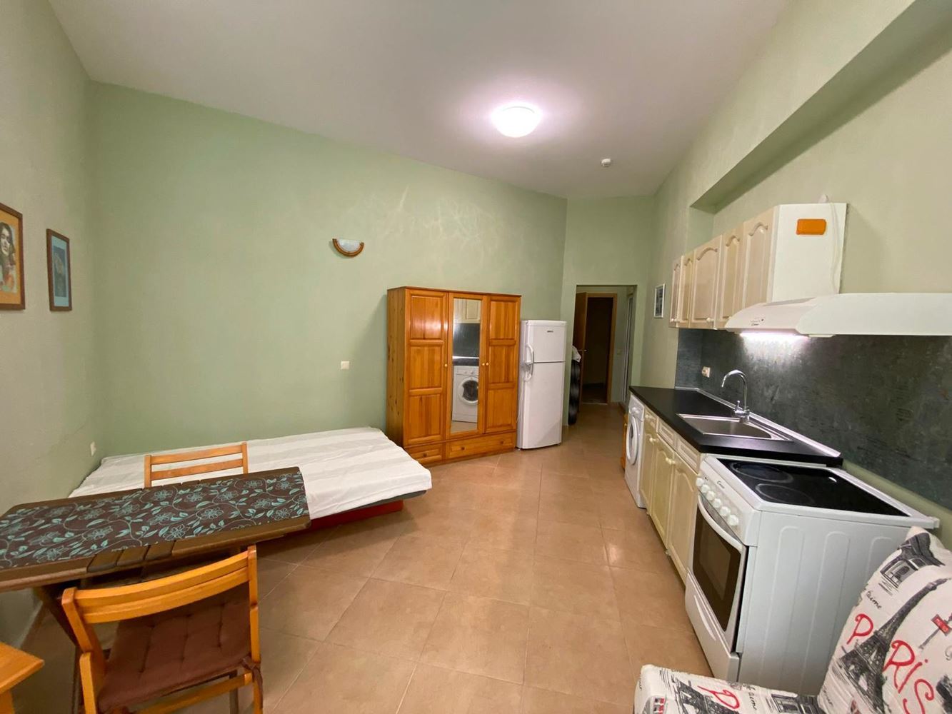 Bright and cosy studio on the first line to the sea – only 50 m from the beach