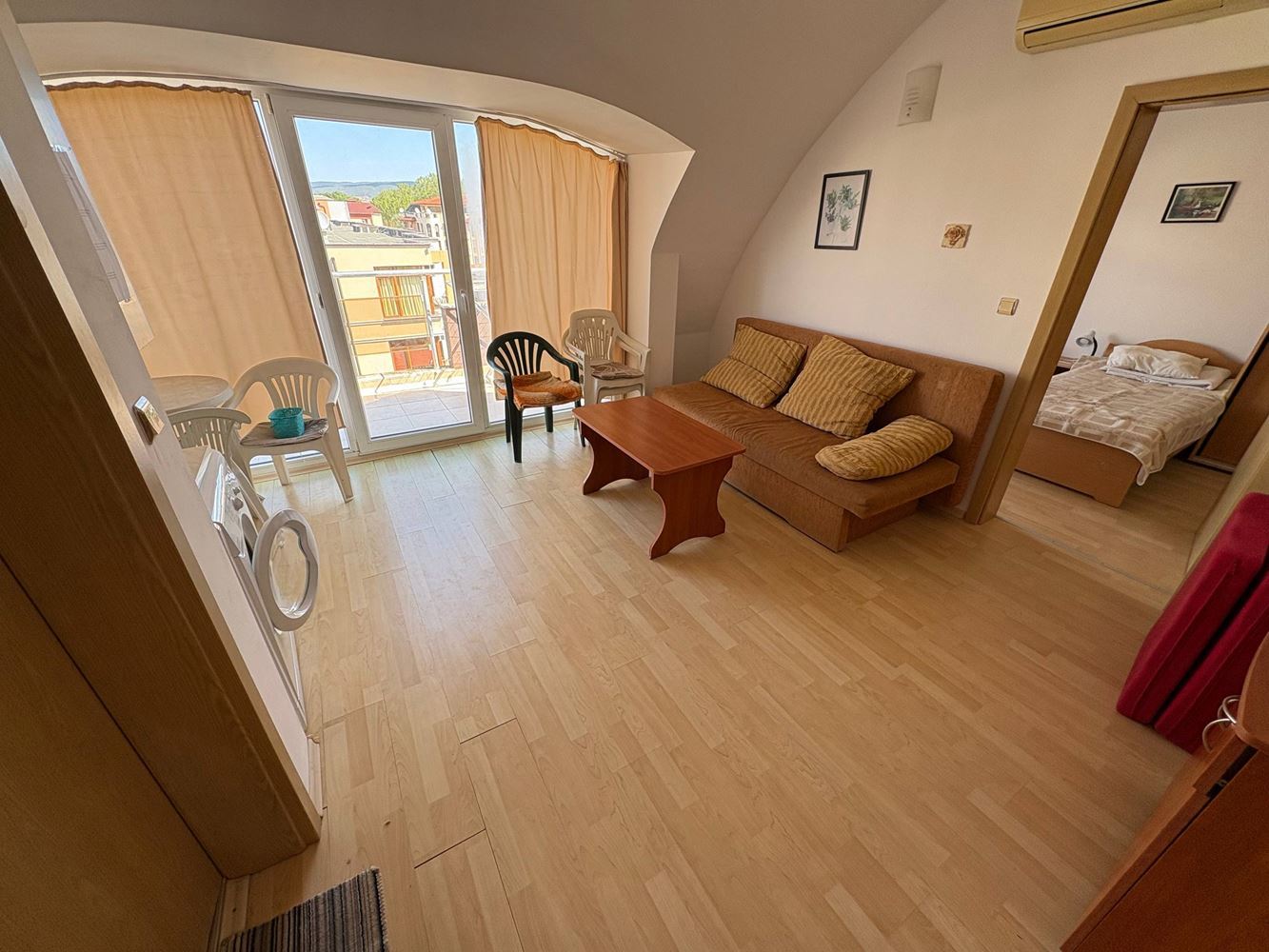 One-bedroom apartment with potential in the greenest part of Sunny Beach