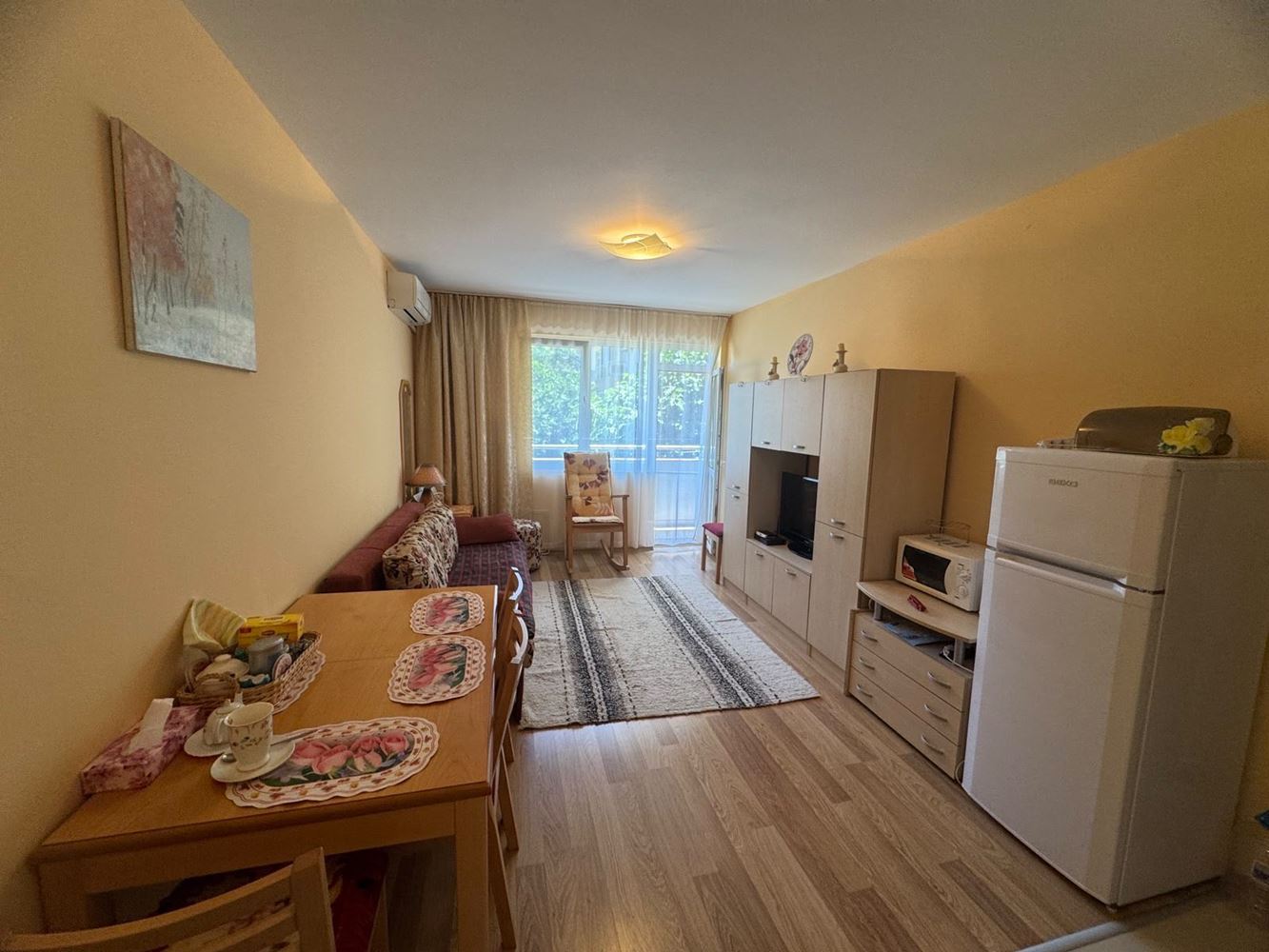 One-bedroom apartment in the Old Town of Pomorie – fully furnished, in a residential building and ready to move in