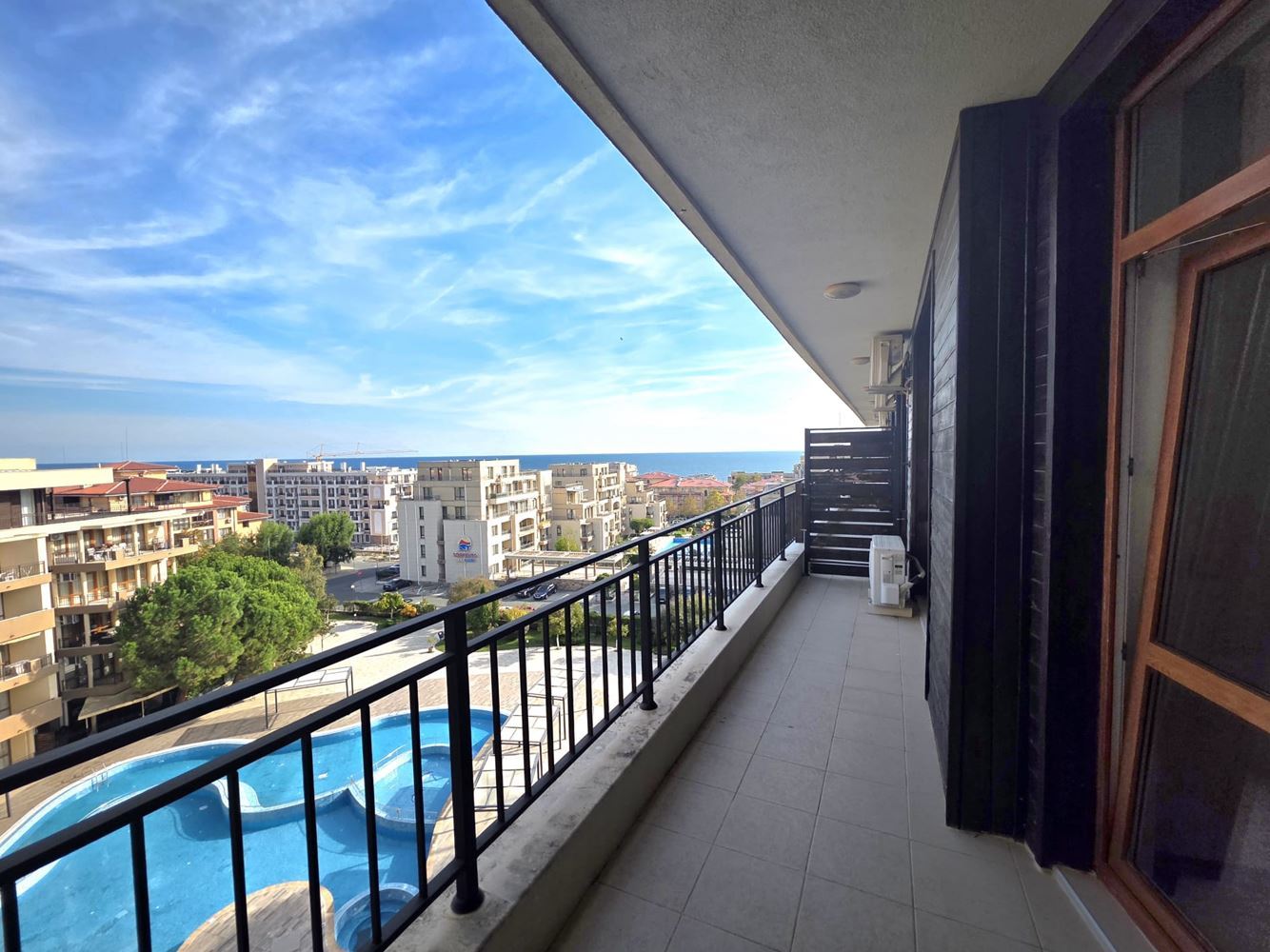 New One-Bedroom Apartment with Sea Views in Sveti Vlas