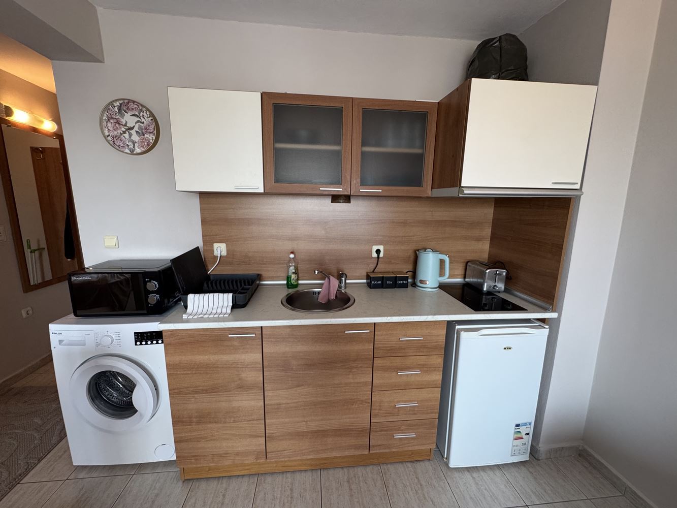 One-bedroom apartment with panoramic views in the heart of Sunny Beach