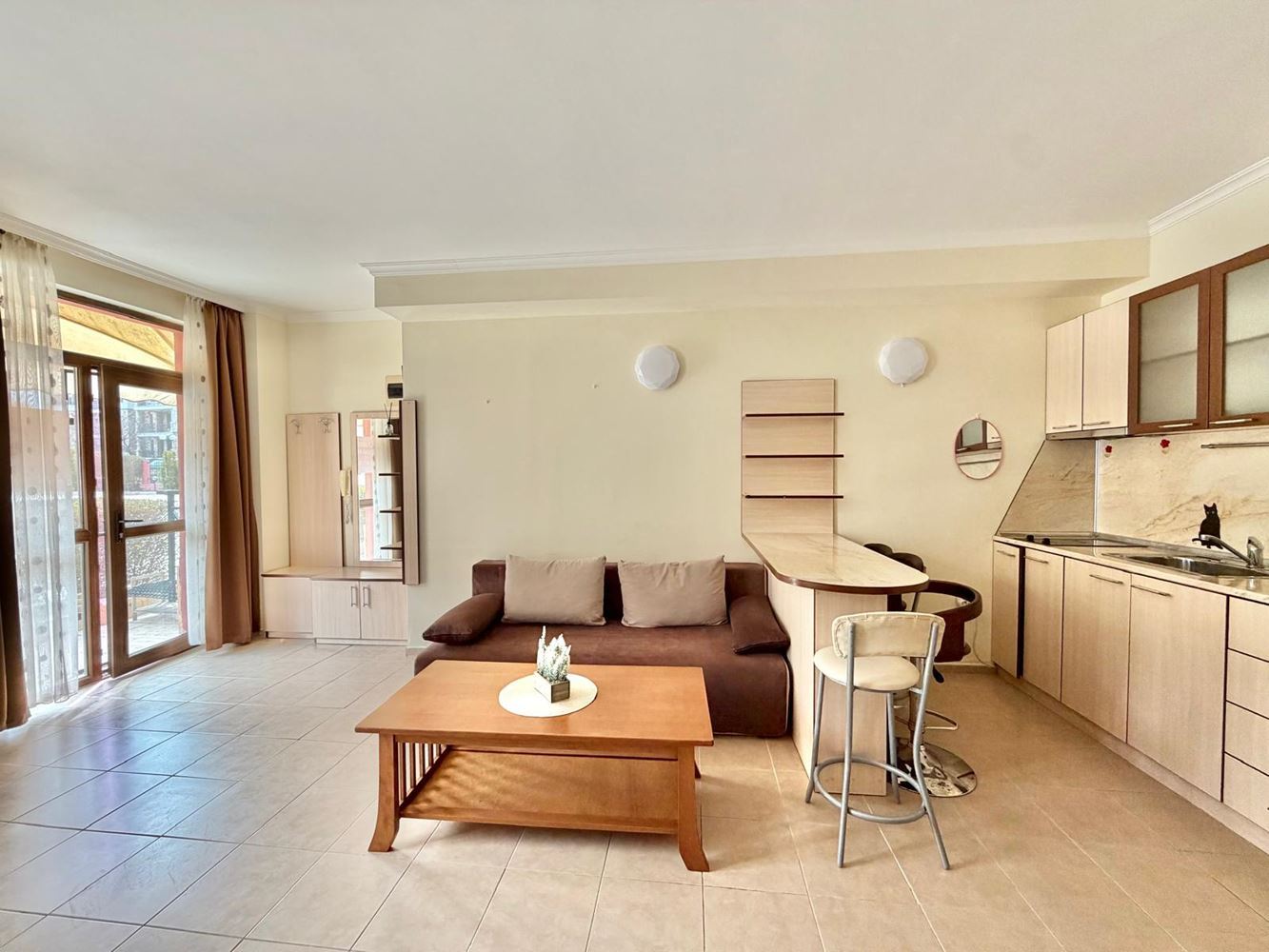 Spacious Apartment 300 Meters from the Beach in Sveti Vlas – Excellent Investment Opportunity with Possibility of Dividing into Two Homes