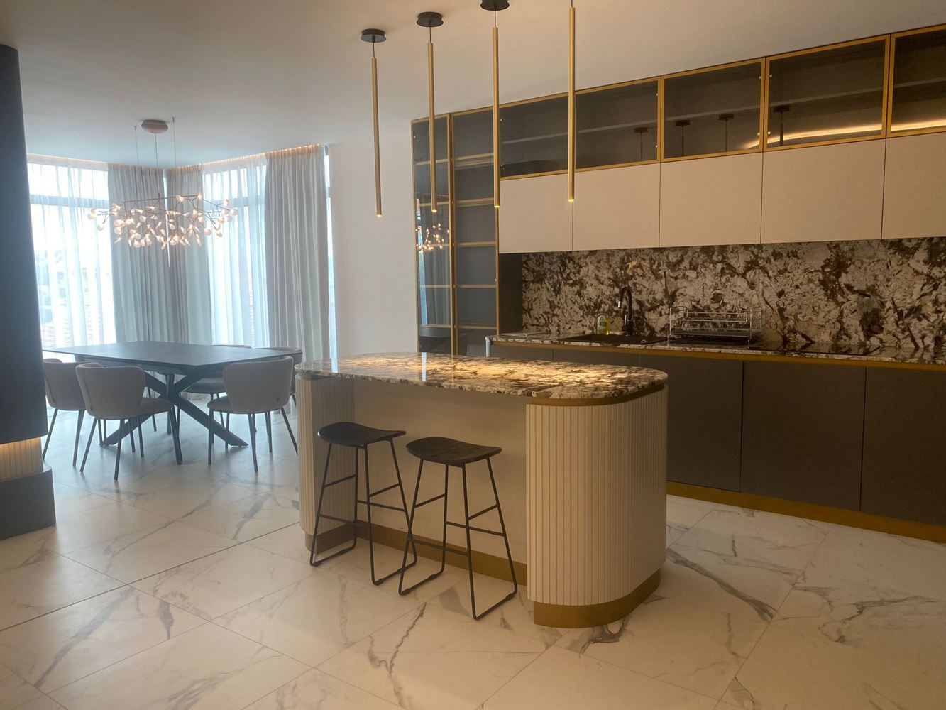 Elegant and spacious three-bedroom apartment on the first sea line in Nessebar – panoramic sea view and premium comfort