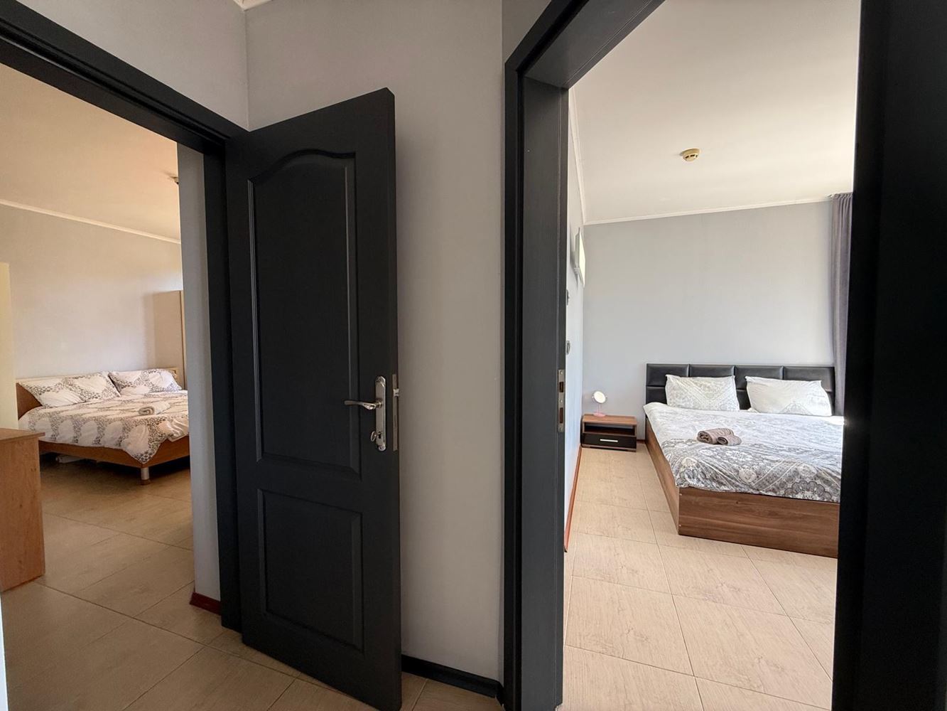 Spacious Apartment with Two Bedrooms and a Beautiful View in a Peaceful Complex near Sunny Beach