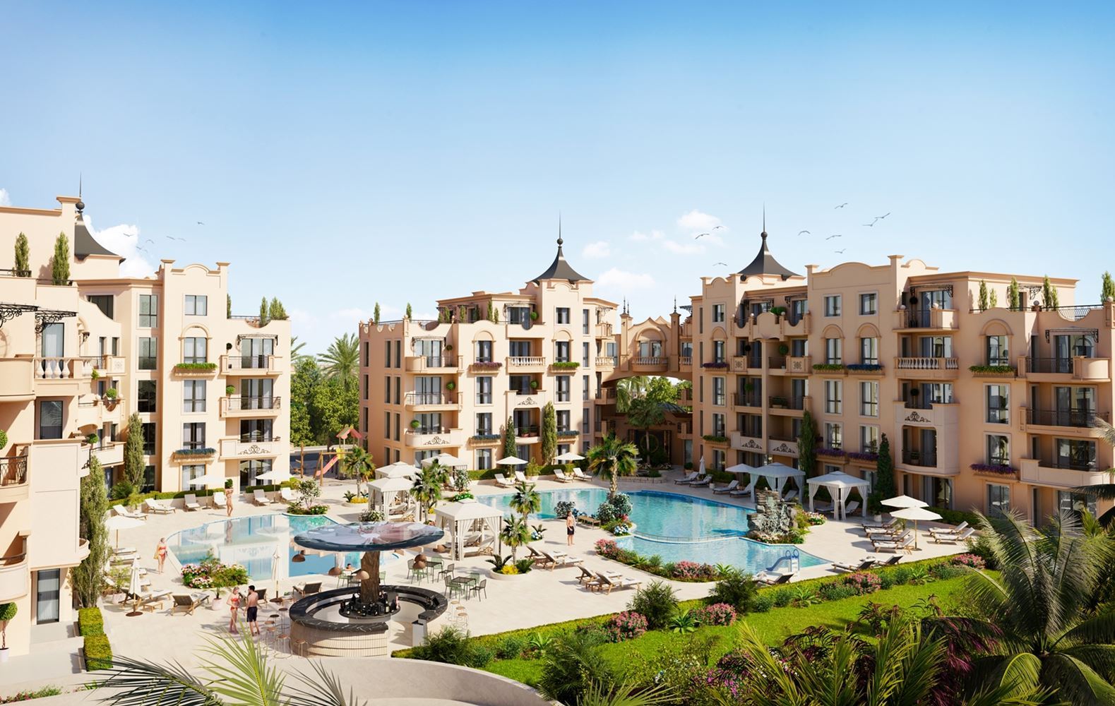 One-Bedroom Apartment in a Newly Built Complex in Sunny Beach