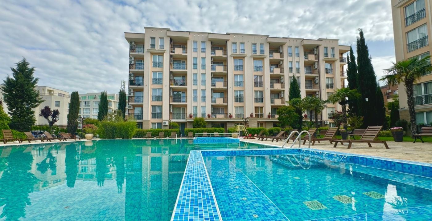 Fully Furnished Studio in Sunny Beach – Comfort, Tranquillity and Excellent Amenities