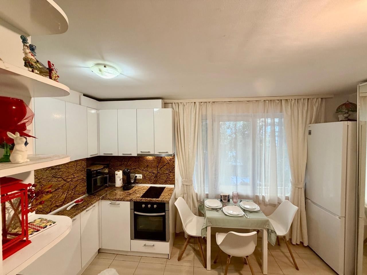 Spacious Two-Bedroom Apartment with Private Garden Just 100 Metres from the Beach in Nessebar