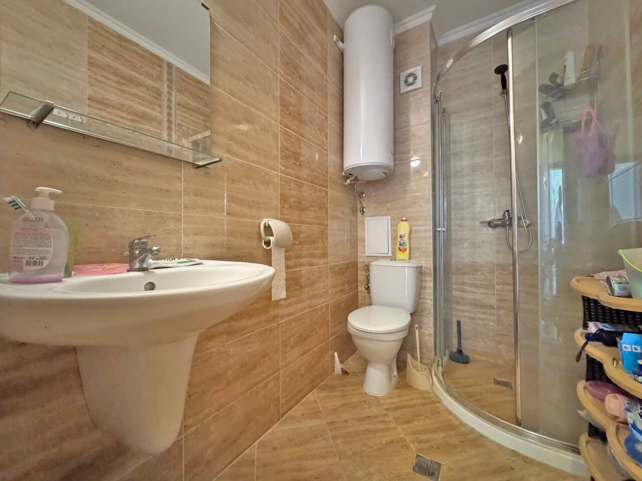 Apartment with Two Bedrooms and Pool View in a Modern Complex in Sunny Beach
