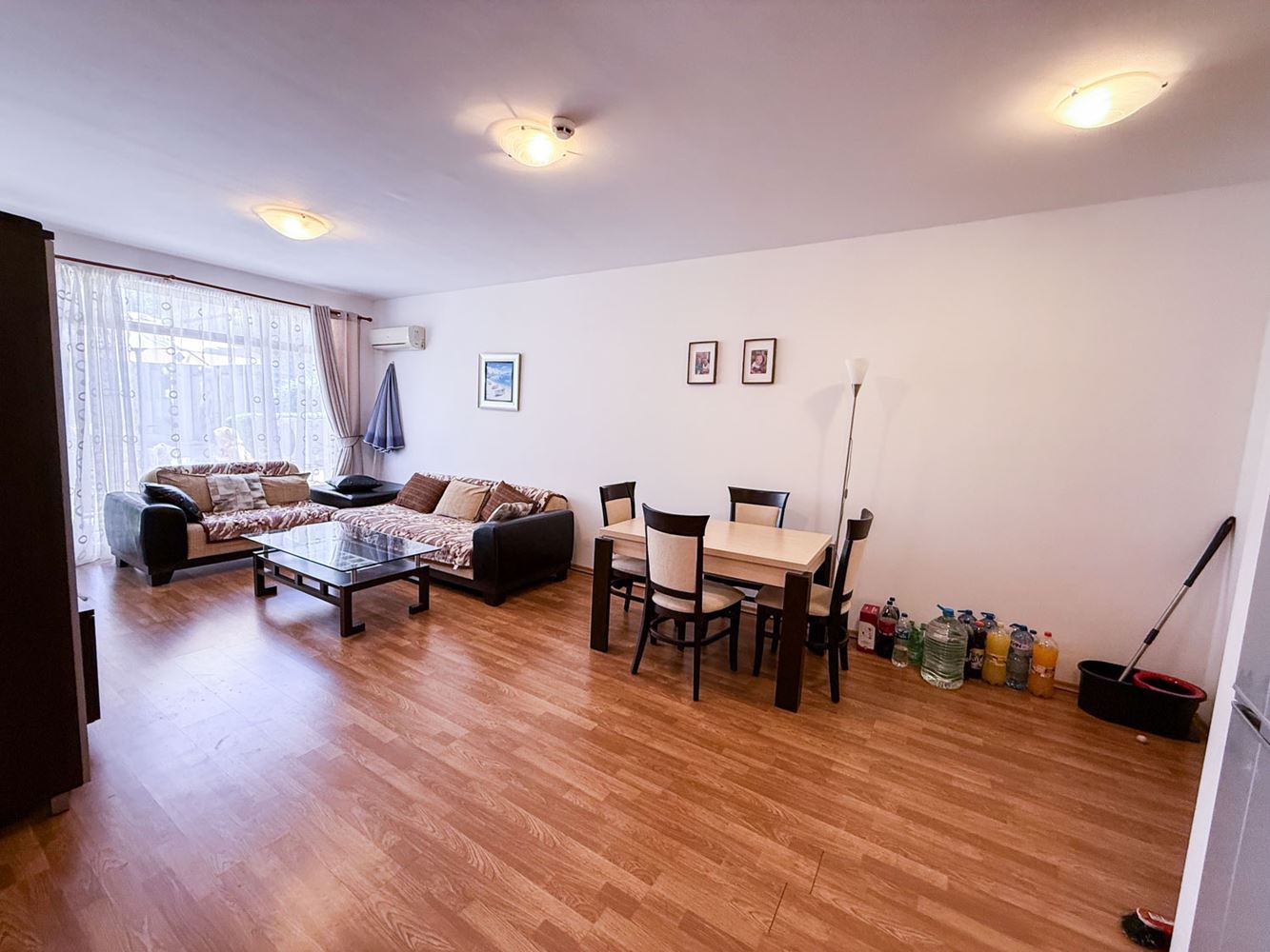 Spacious One-Bedroom Apartment with a Private Garden and Large Veranda in a Complex near Aheloy