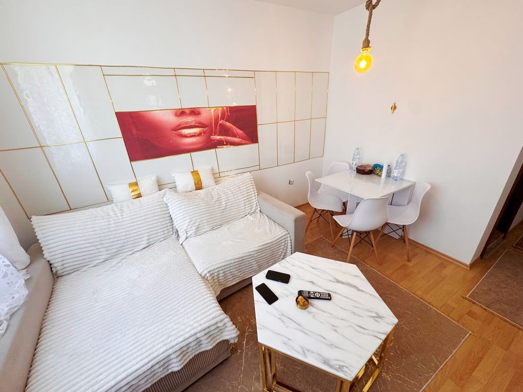 Stylish fully furnished two-bedroom apartment in Sunny Beach resort in a complex with excellent amenities