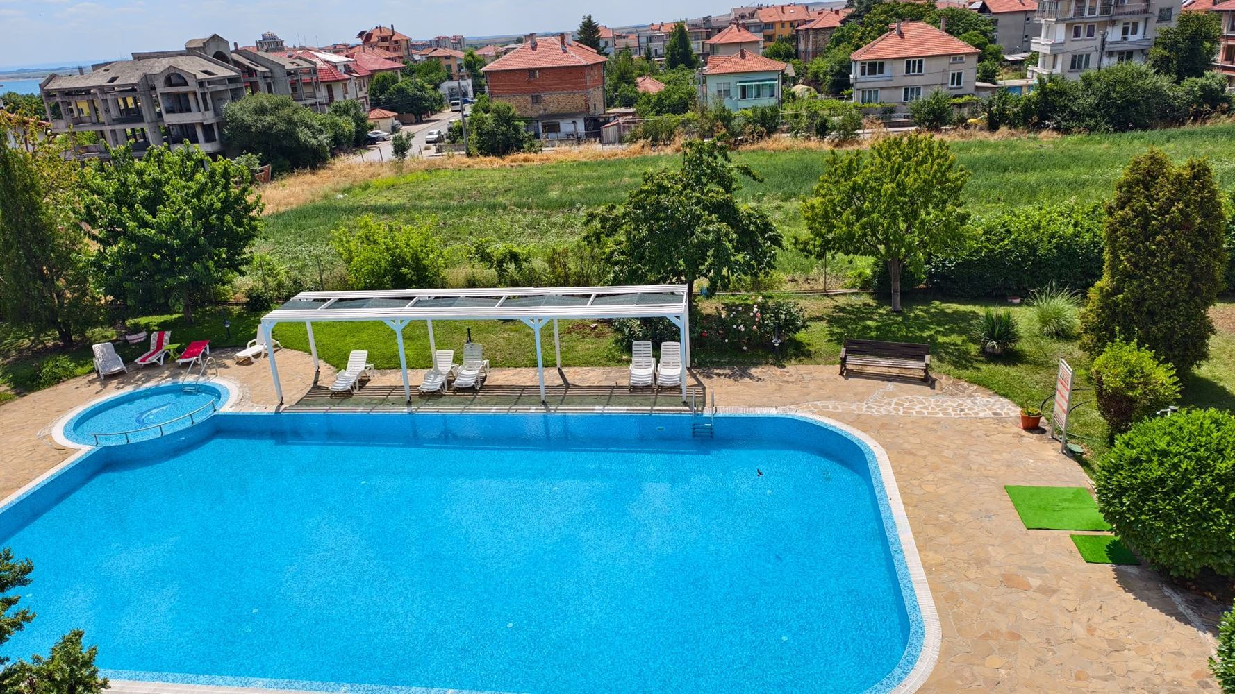 Spacious Modern Furnished Studio with a Separate Bedroom in a Complex in Aheloy – Ready to Move In