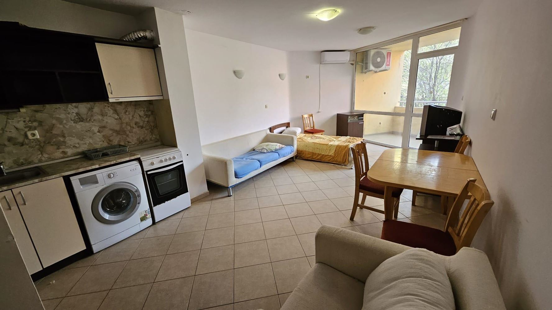 One-bedroom apartment 200 m from the beach in Sunny Beach – excellent location and investment potential