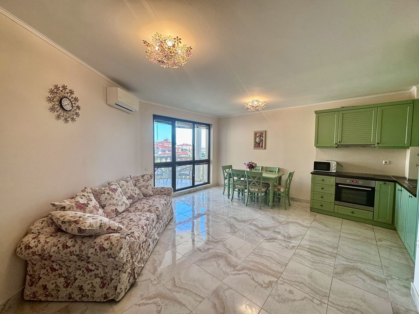 Spacious Two-Bedroom Apartment with Sea Panorama in a Prestigious Complex in Nessebar – Comfort, Space and Impressive Views