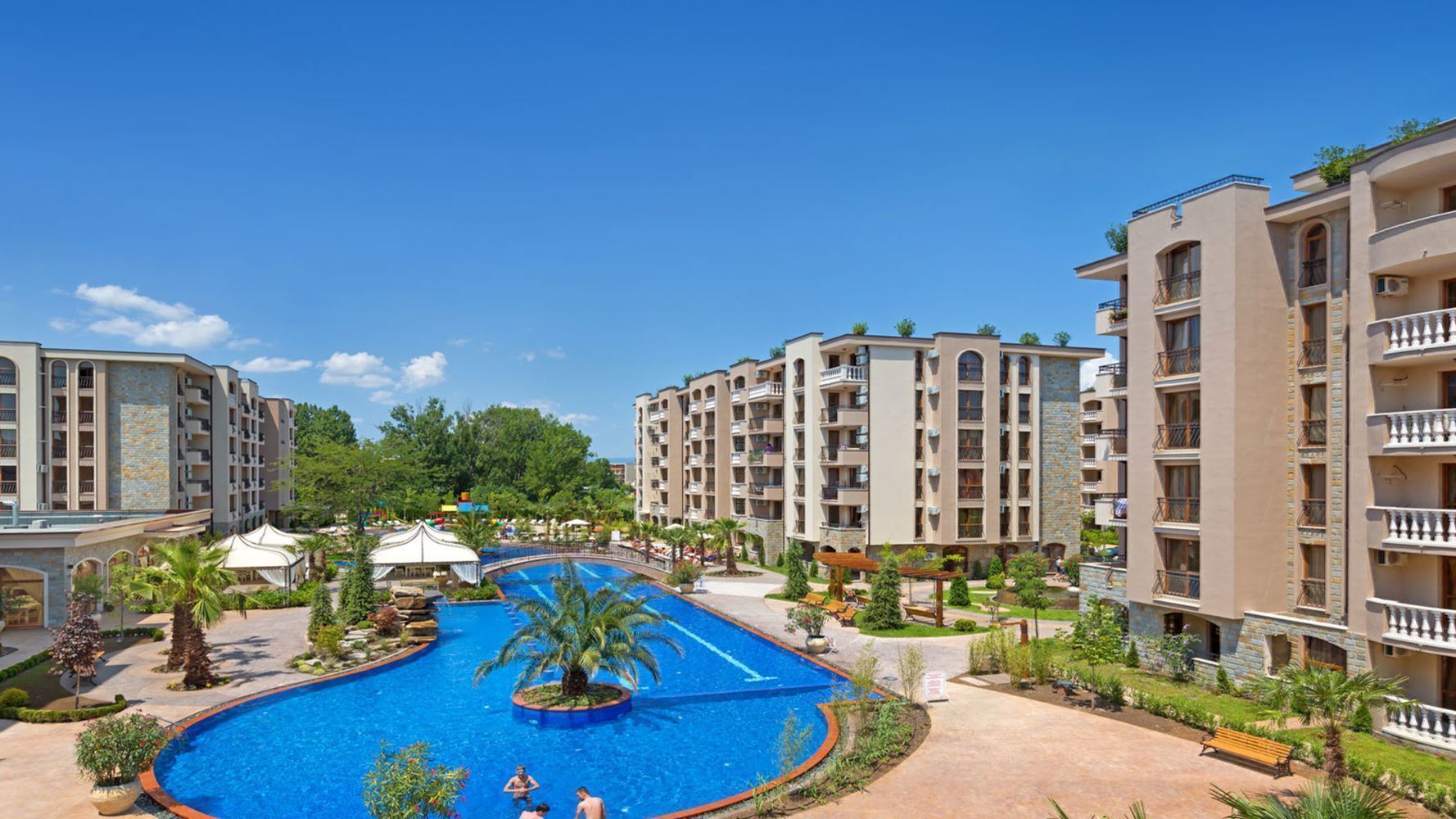 Studio in a prestigious complex in Sunny Beach – fully furnished and ready to use