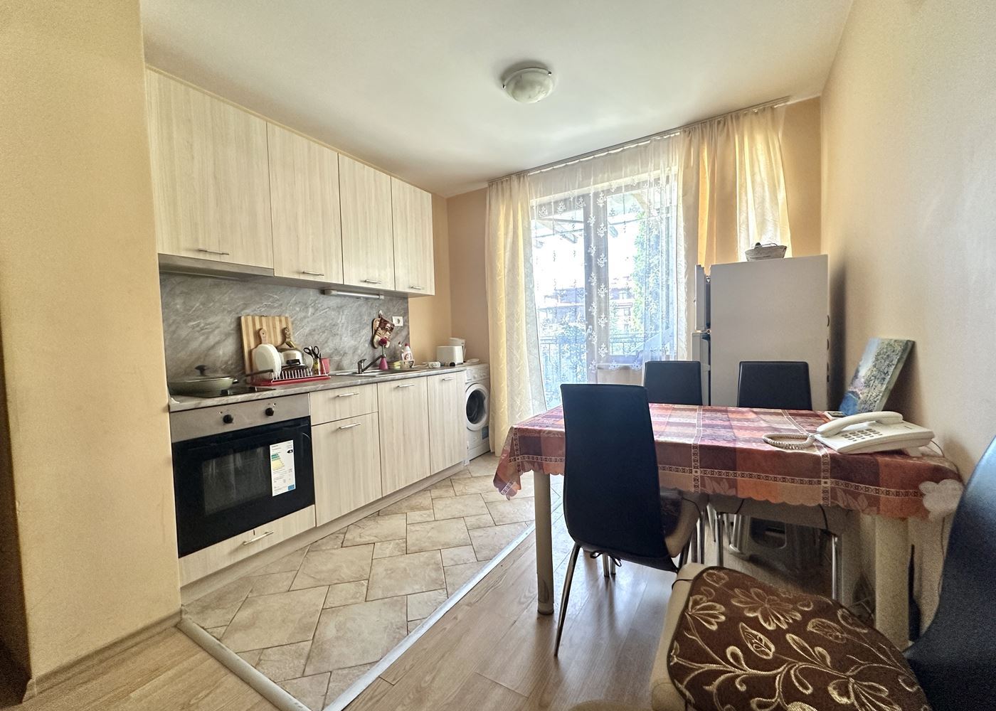 One-bedroom apartment on the first sea line in Sveti Vlas – cosiness and a seaside atmosphere