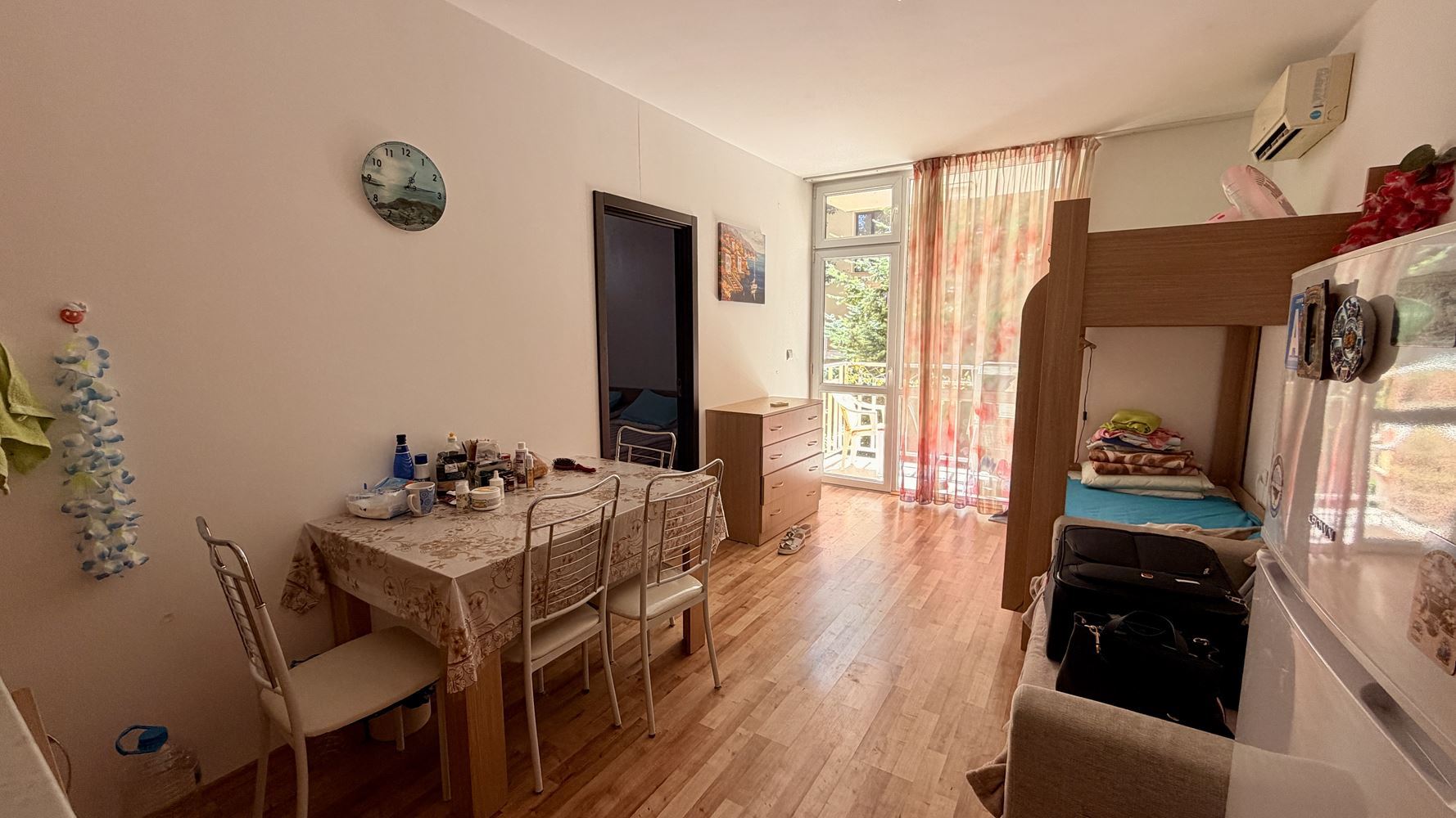 Cozy One-Bedroom Apartment with Pool View in a Quiet Area of Sunny Beach