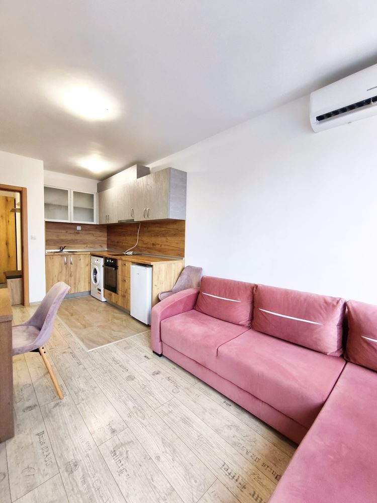 Cozy one-bedroom apartment in the new district of Nessebar – no maintenance fee