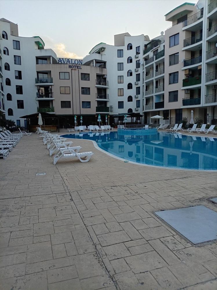 Spacious One-Bedroom Apartment with Pool View in Sunny Beach