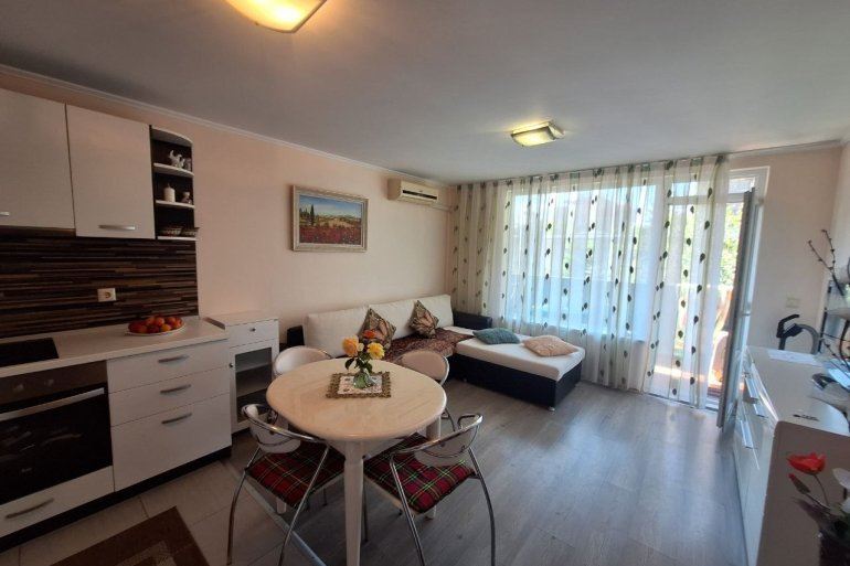 Cozy One-Bedroom Apartment 200 Meters from the Beach in Ravda – Comfort and Tranquility in an Excellent Property by the Sea