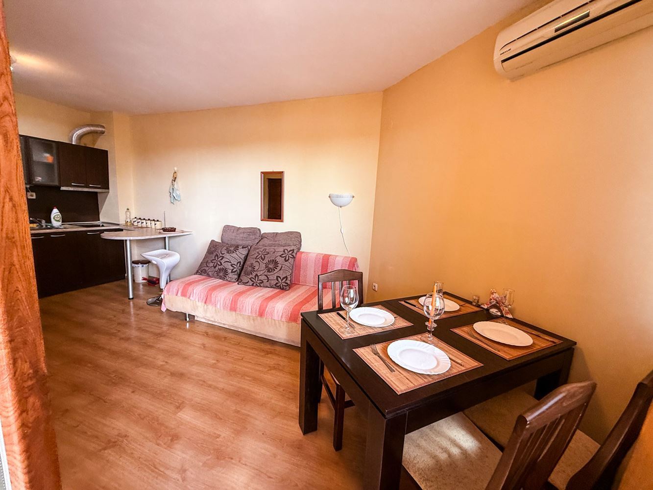 Sunny Beach: Cozy One-Bedroom Apartment with Low Maintenance Fee
