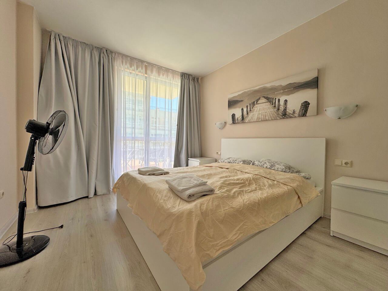 One-Bedroom Apartment in a Quiet and Green Complex in Sunny Beach