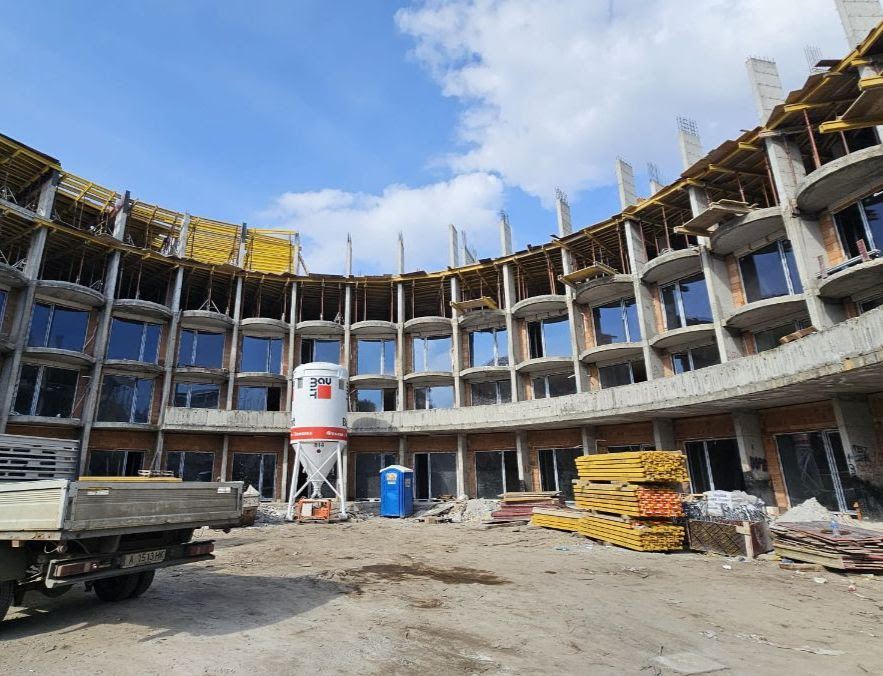 Two bedroom apartment without maintenance fee - new building on Sunny Beach