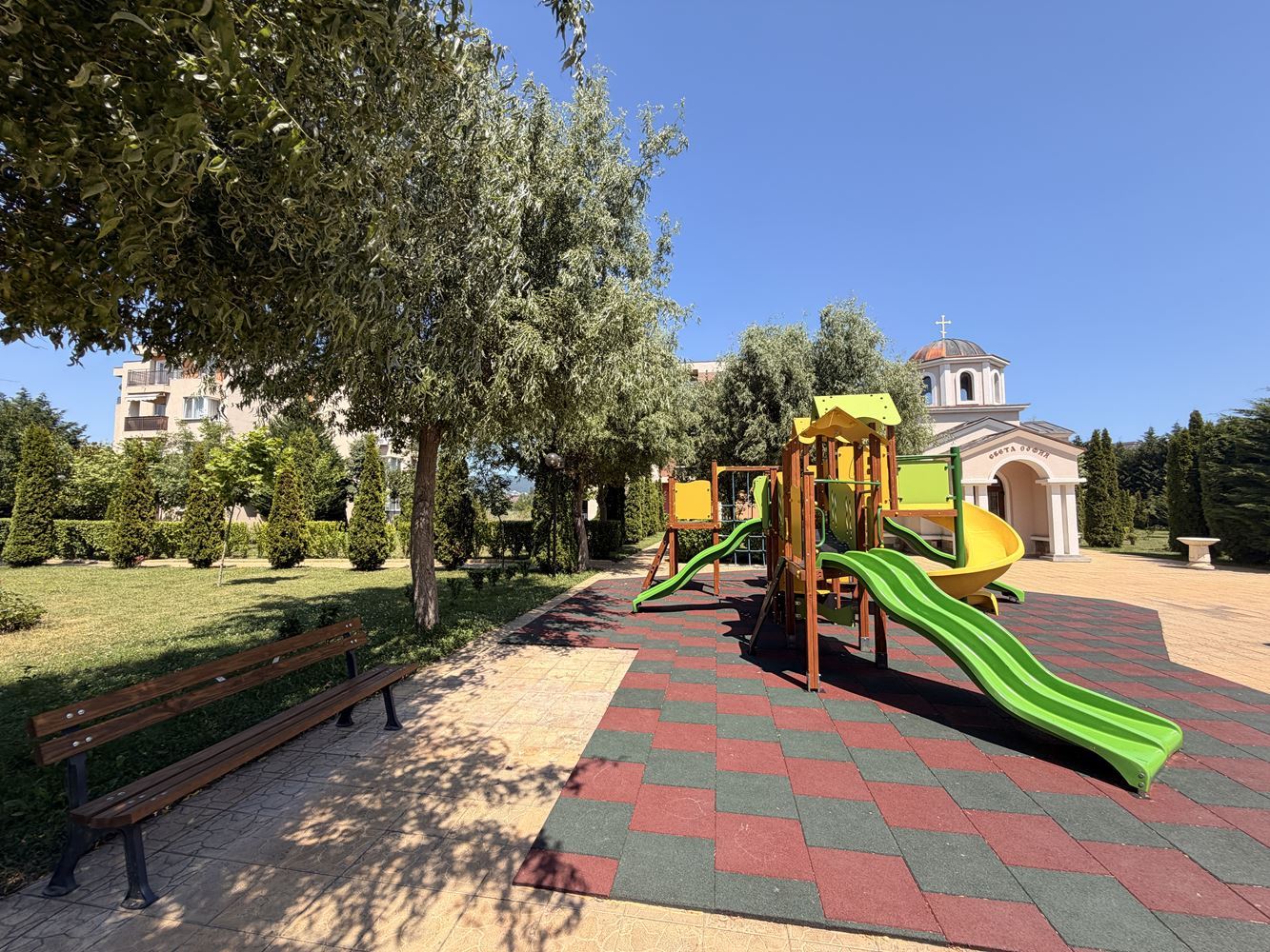 Spacious Apartment with Two Bedrooms in Sunny Beach – Panoramic View and Quiet Location