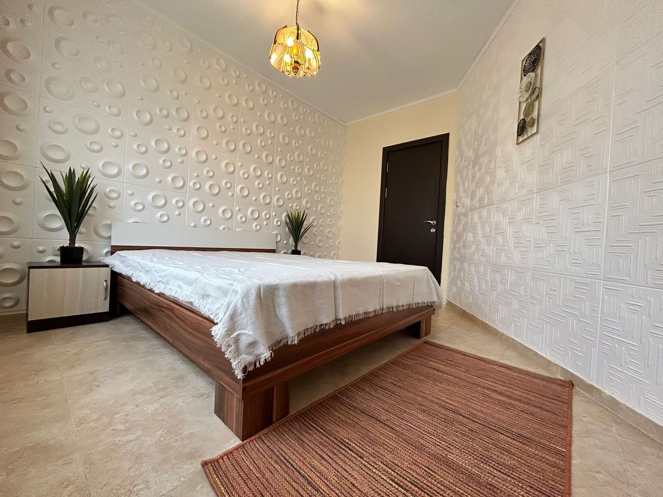 Spacious one-bedroom apartment with pool view in Nessebar