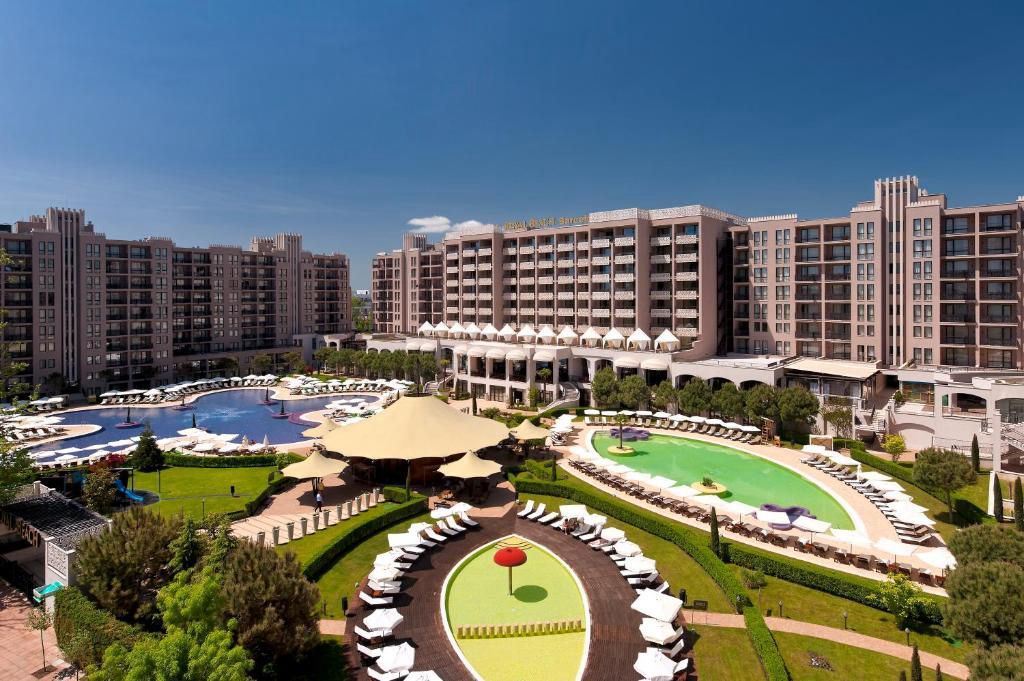 Luxury one-bedroom apartment with panoramic sea view in a prestigious complex in Sunny Beach