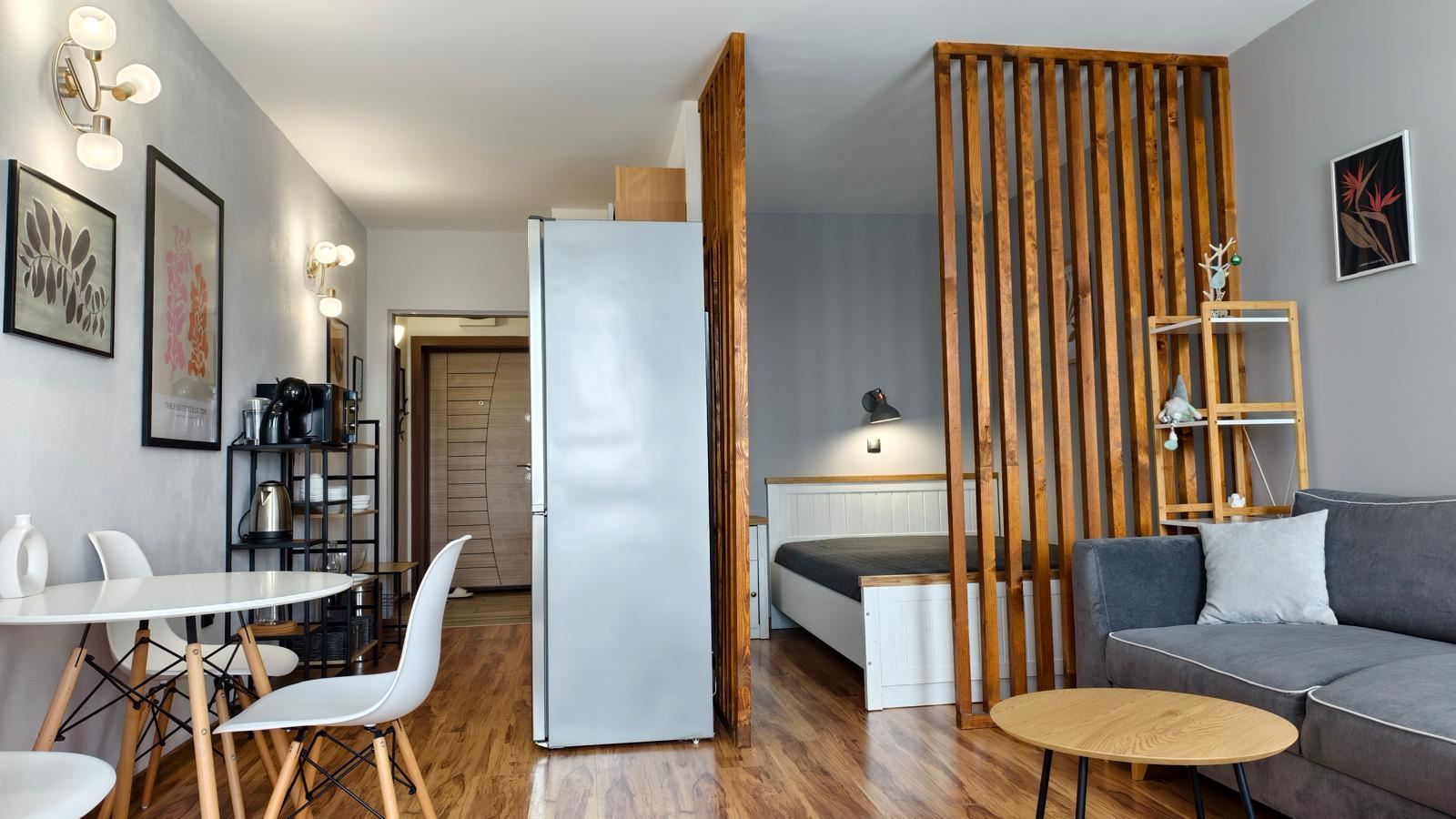 Spacious Modern Furnished Studio with a Separate Bedroom in a Complex in Aheloy – Ready to Move In