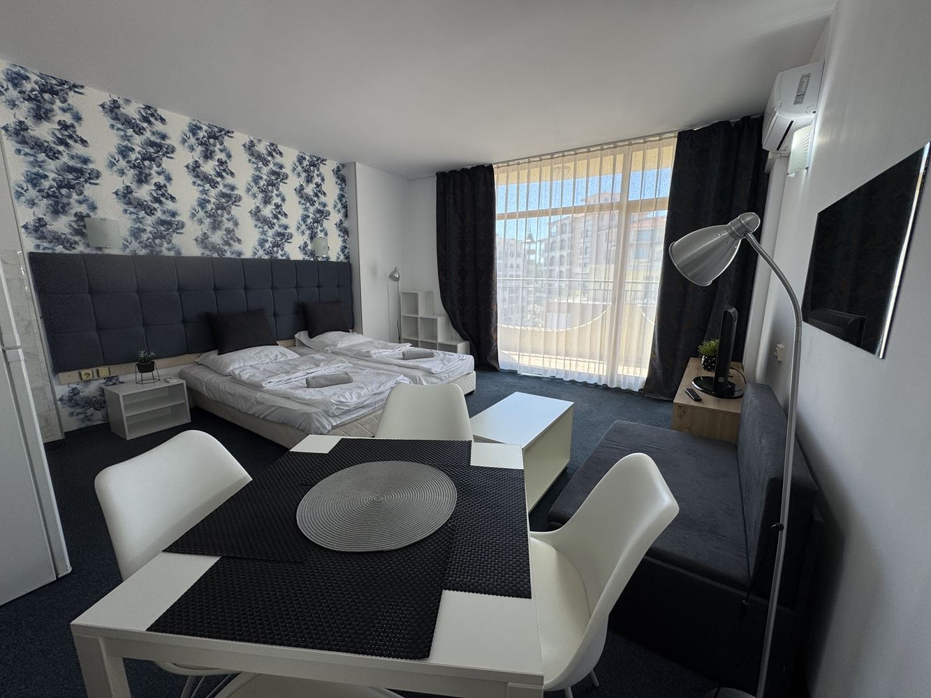 Panoramic Studio Steps Away from the Sea in Sunny Beach – Luxury, Comfort and a Prestigious Location
