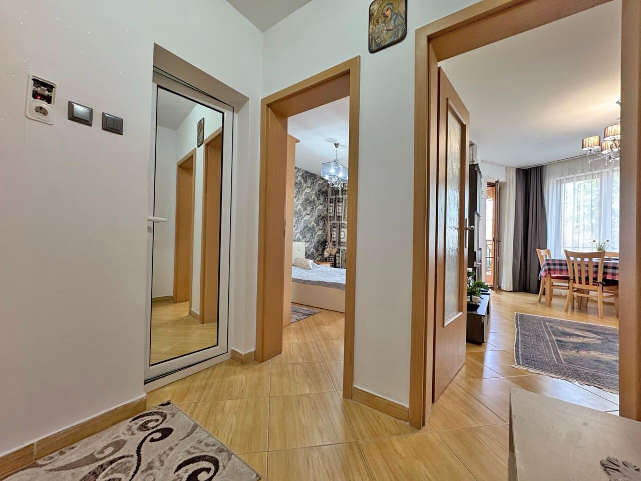 Stylish one-bedroom apartment with pool view in Sunny Beach Resort