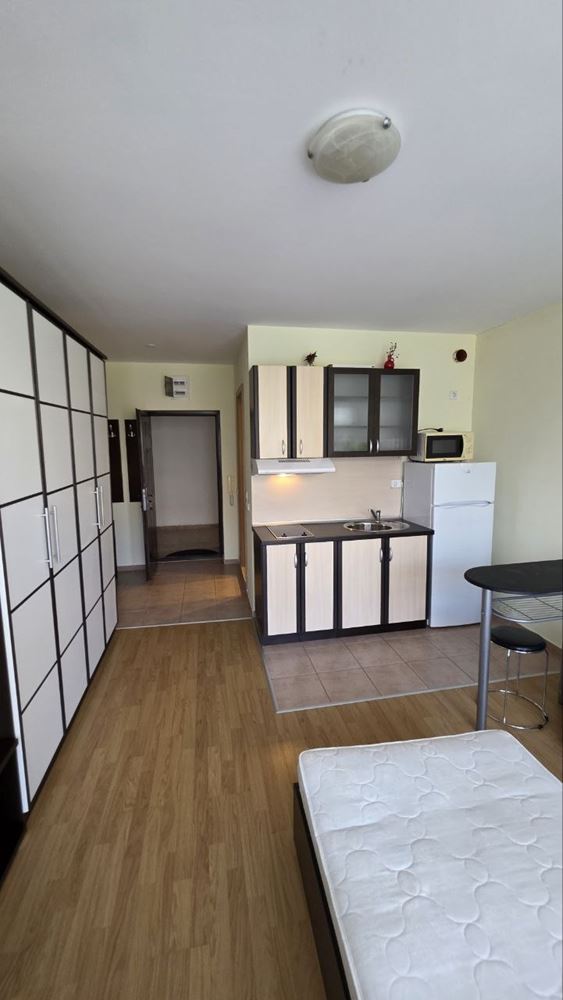 Practical and cozy studio in Sunny Beach – comfort and tranquility with a pool view