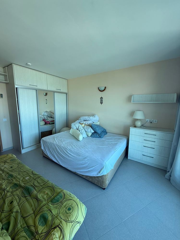 Front Sea View – Spacious One-Bedroom Apartment on the First Line in Pomorie