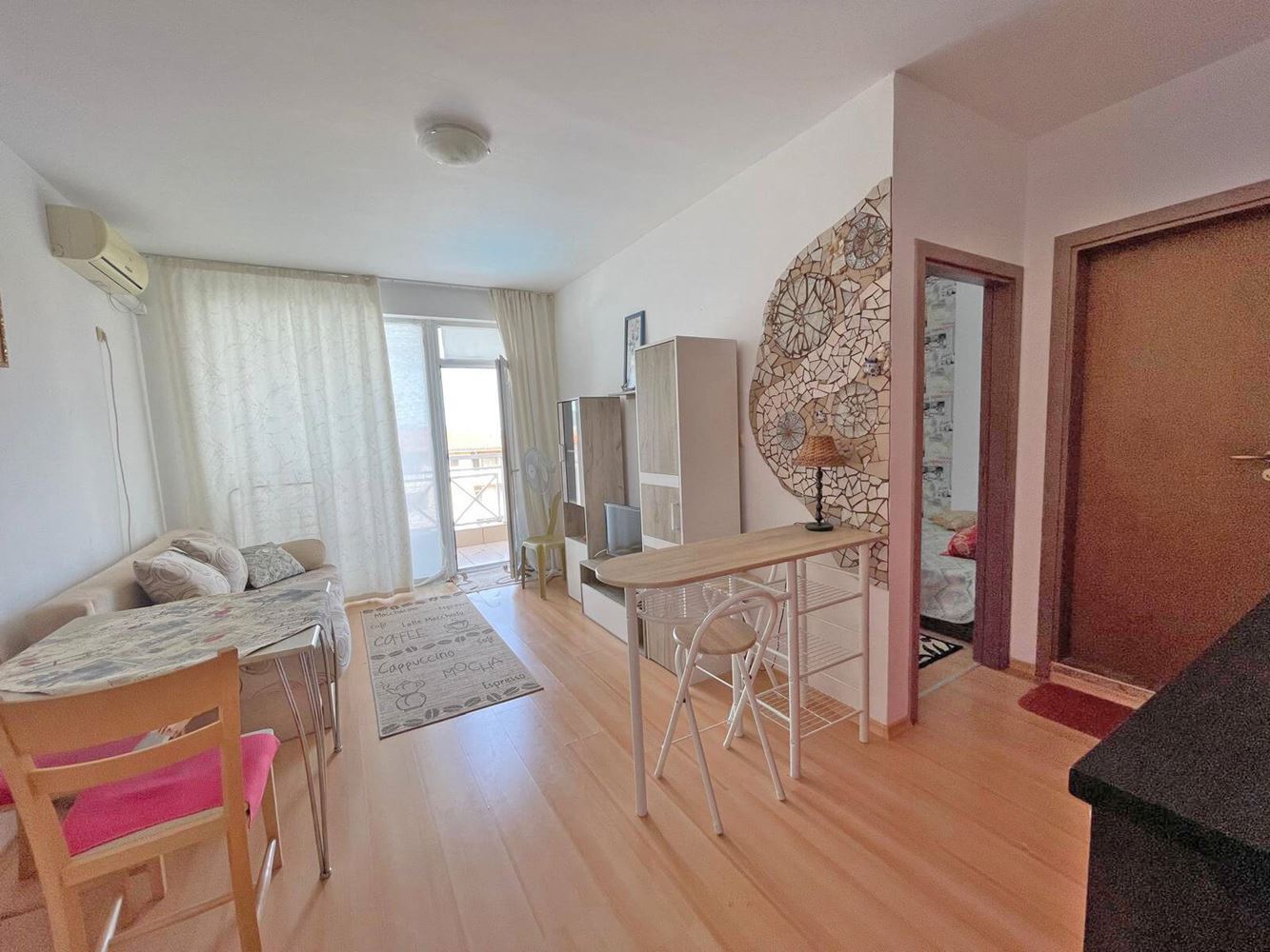 One-Bedroom Apartment with Pool View in Sunny Beach in a Complex with Rich Infrastructure