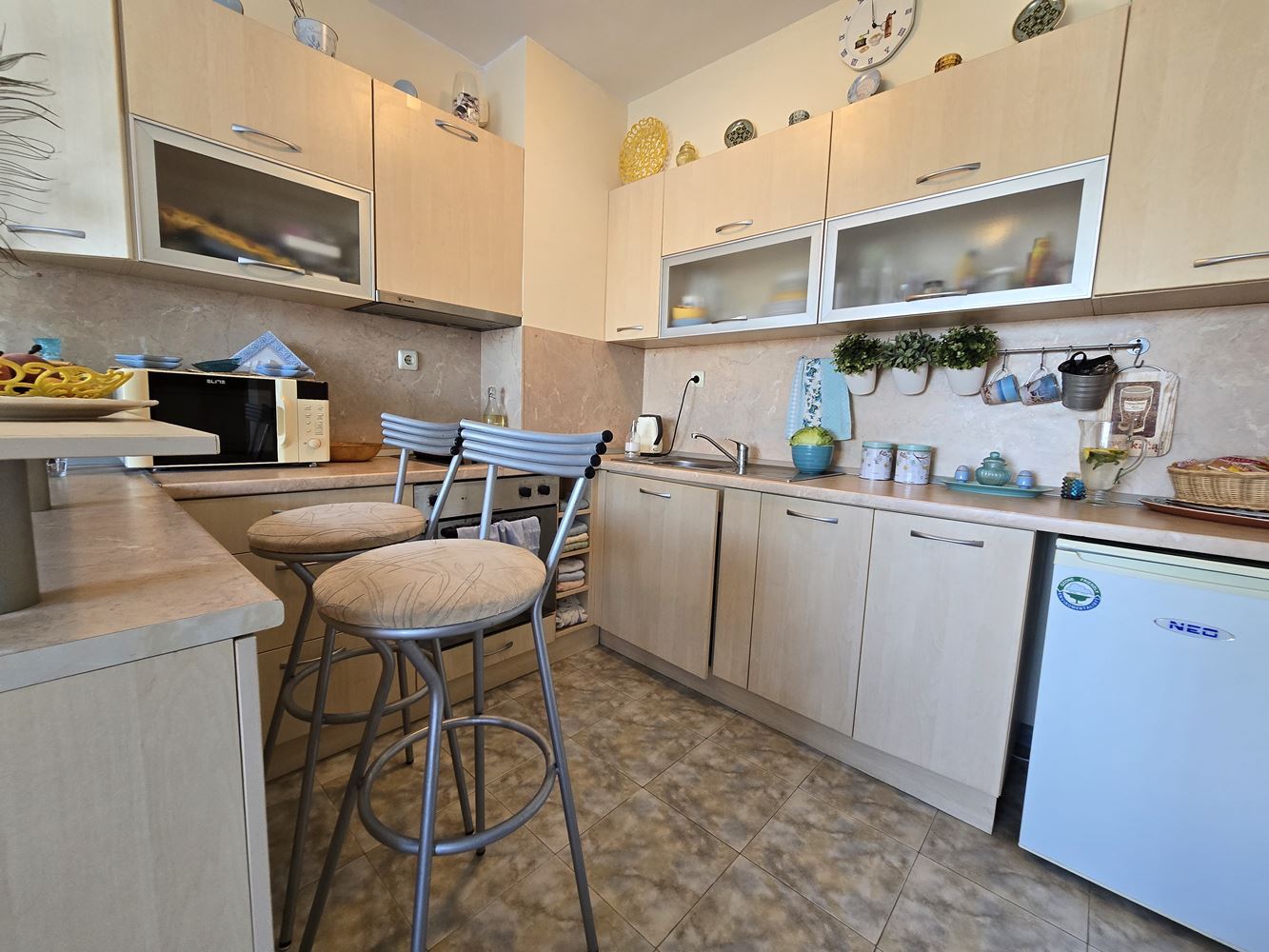 Maisonette with a Beautiful Sea View in Sunny Beach – Excellent Location Only 200 Meters from the Beach