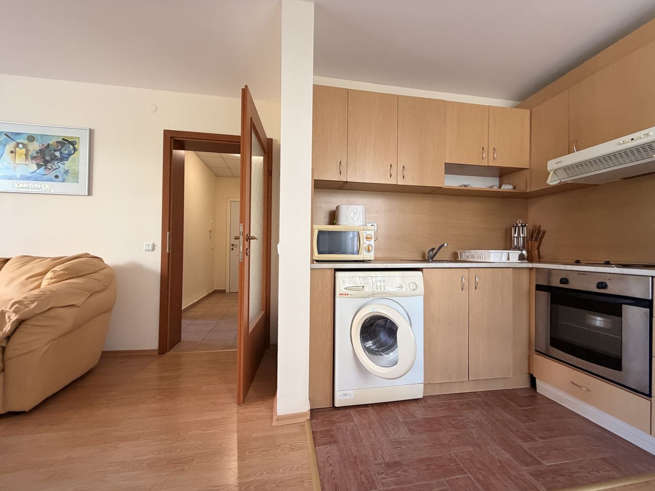 Absolute First Line in Sveti Vlas! Spacious One-Bedroom Apartment with Beautiful Sea View