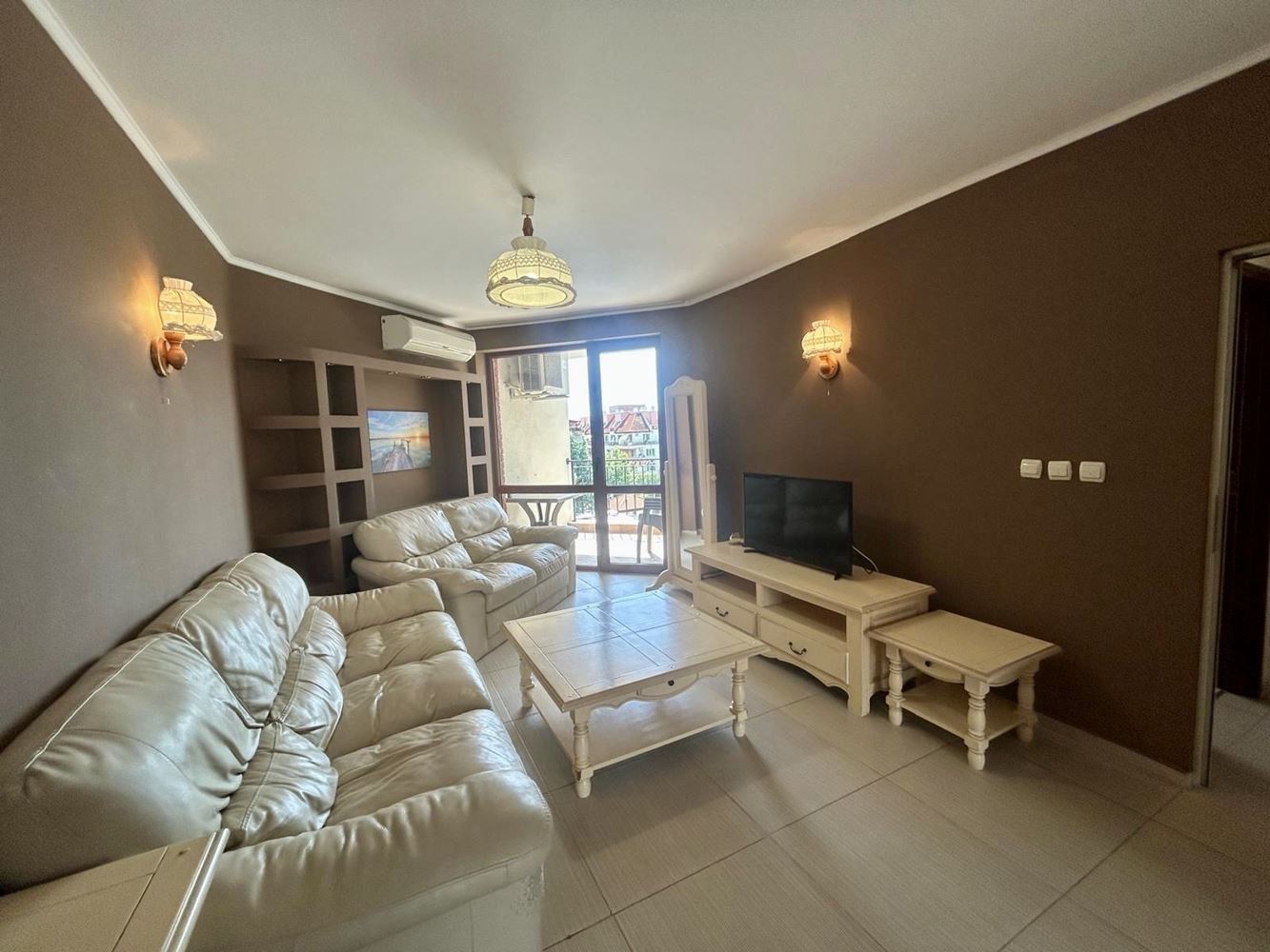 Spacious Apartment with Two Bedrooms in Nessebar – Two Terraces and Possibility of a Third Bedroom