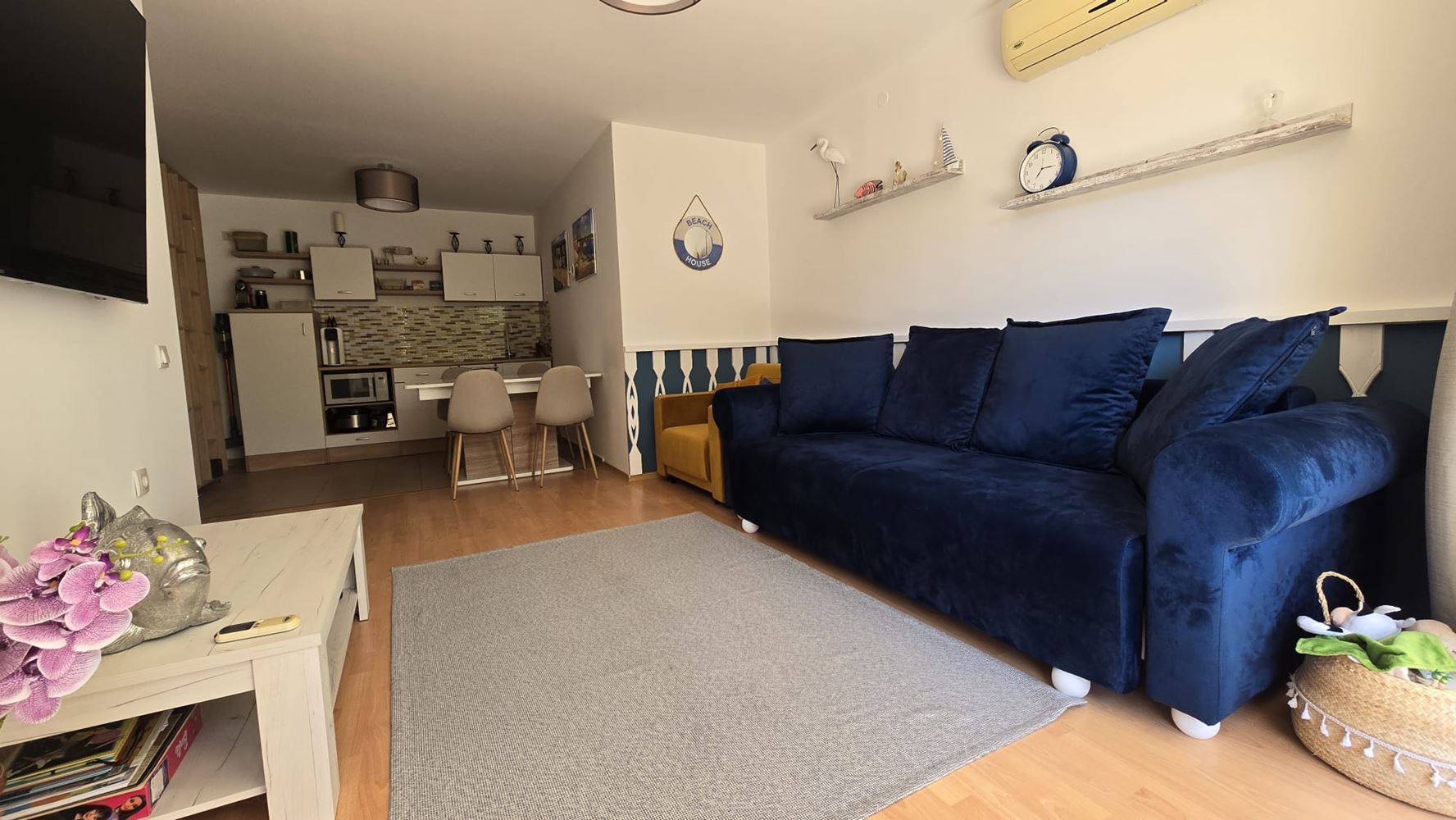 Stylish one-bedroom apartment in an elite complex in Sveti Vlas – comfort, tranquility, and year-round convenience