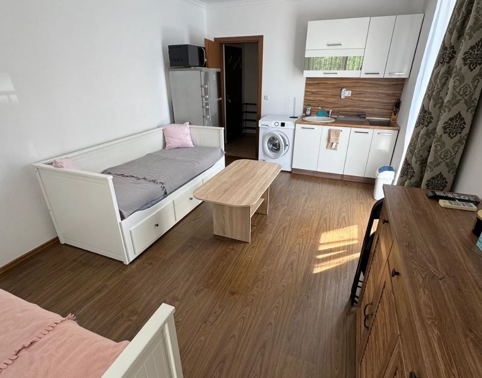 Cozy Studio with a Sea Atmosphere in a Prestigious Beachside Complex in Elenite