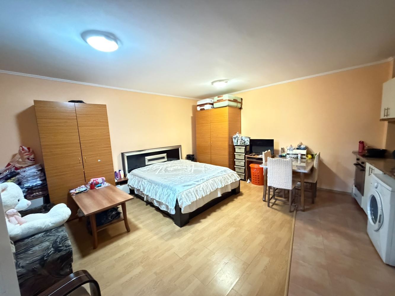 100 Metres from the Sea – Cosy One-Bedroom Apartment with a View of the Quiet Part of the Complex