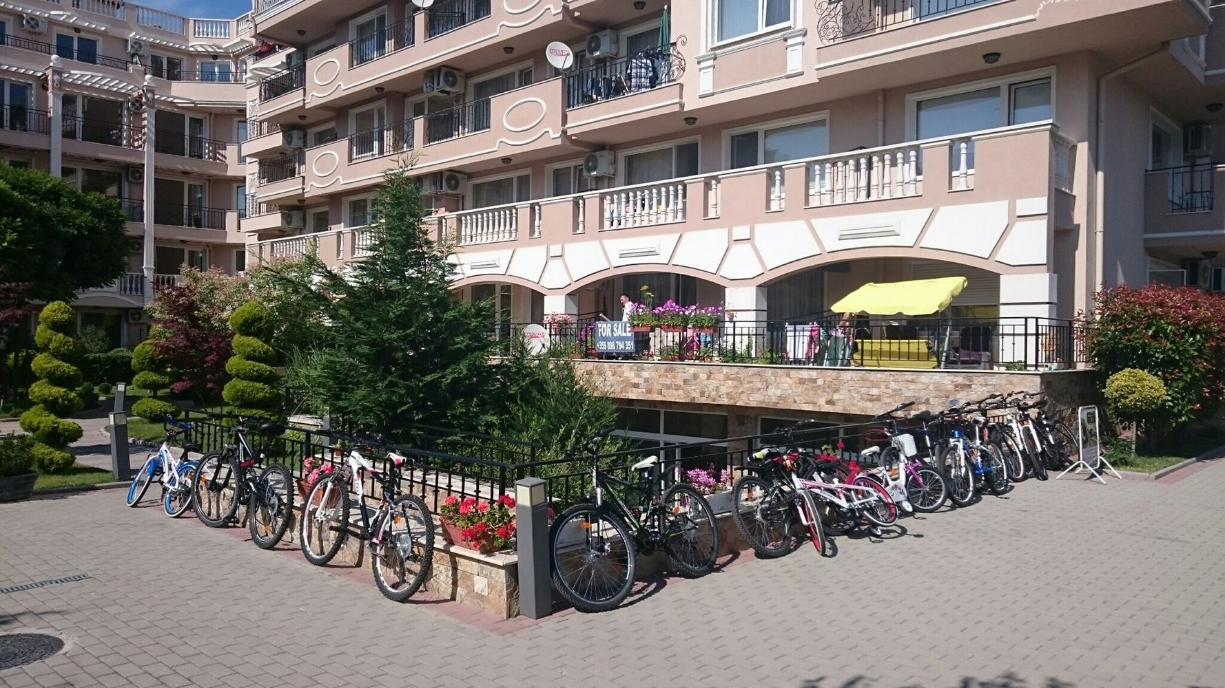 Studio apartment in Nessebar – seaside cosiness, a swimming pool and tranquillity in a gated complex