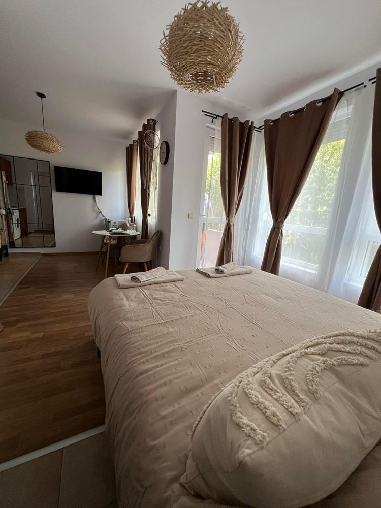 Cozy studio in Ravda with a low maintenance fee – residential building with a swimming pool