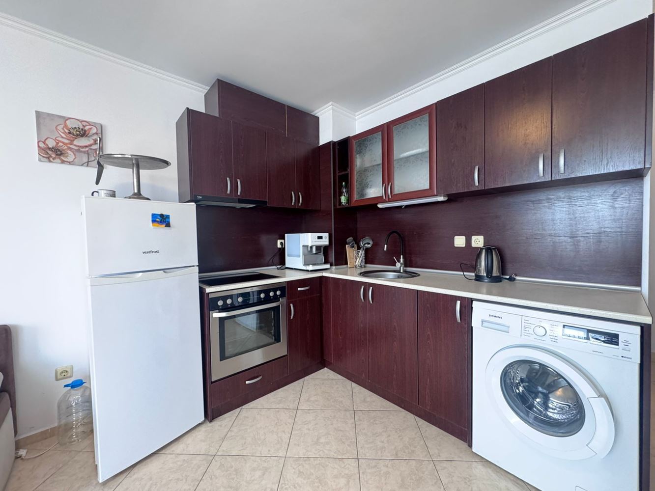 One-Bedroom Apartment in a Gated Complex in Aheloy – Fully Furnished and Ready to Move In