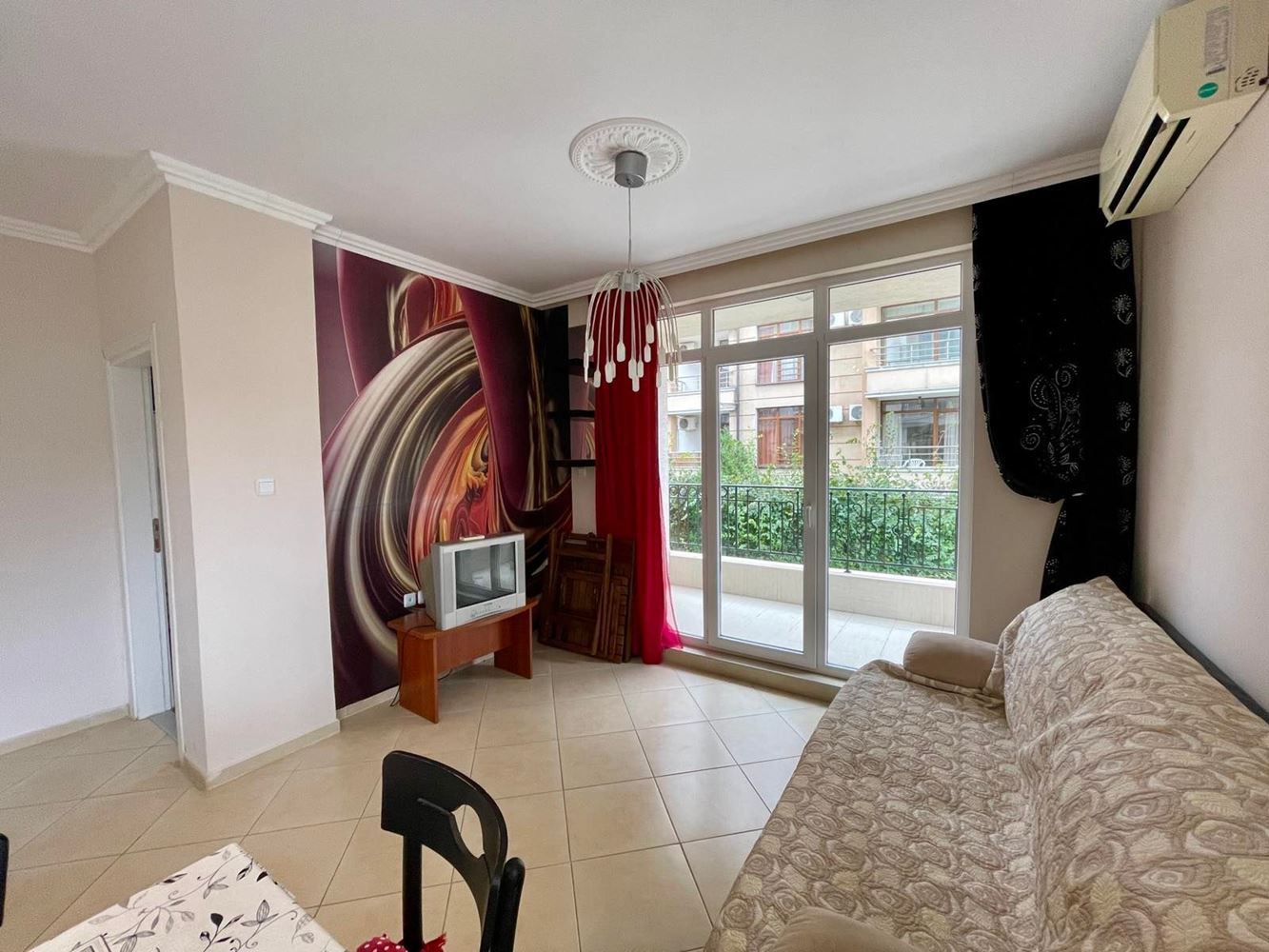 Cozy One-Bedroom Apartment with Pool View in a Quiet Complex in Sunny Beach