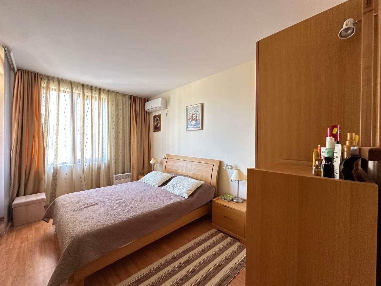 Sveti Vlas – Fully Furnished Apartment on the First Line with Private Beach and Sea Atmosphere