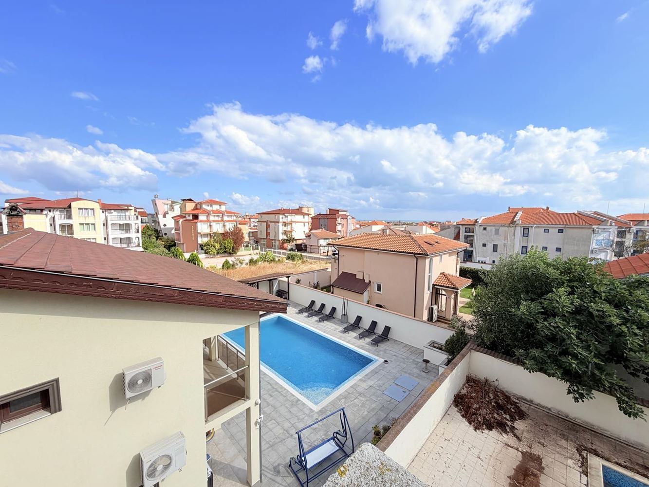 Three-room apartment in Ravda with sea view and no maintenance fee! 