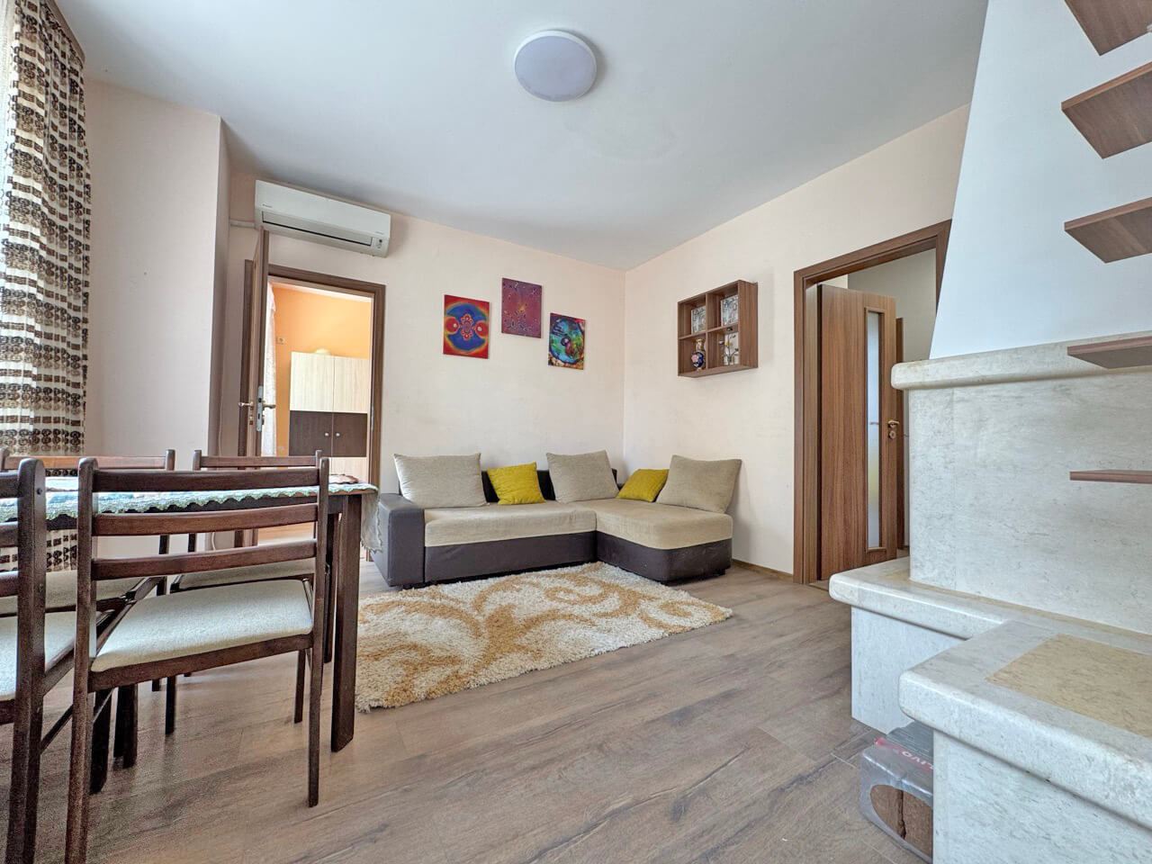 Spacious Three-Bedroom Apartment for Year-Round Living in the Cherno More District, Nessebar