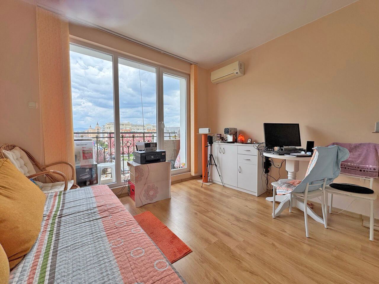 Furnished studio in Sunny Beach – an excellent investment in a complex with premium amenities and a wide range of services